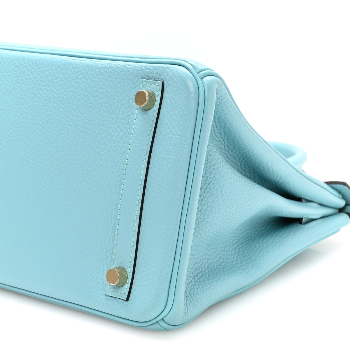 Togo Birkin 30 Bleu Saint Cyr