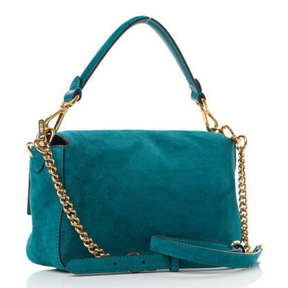 Fendi Chamois Baguette Ottanio 3 of 10