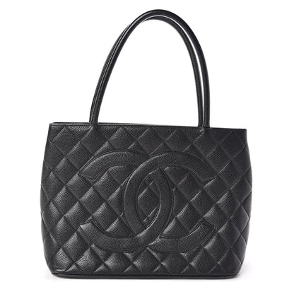 Chanel Caviar Quilted Medallion Tote Black 1 of 10