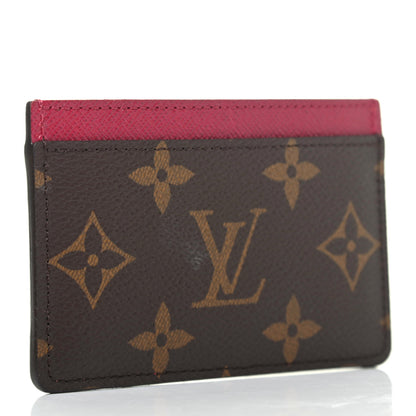 Louis Vuitton Monogram Card Holder Fuchsia 3 of 8