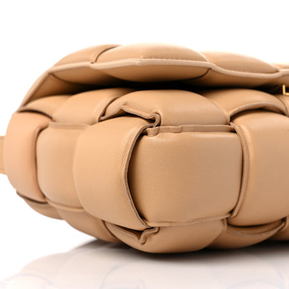 Bottega Veneta Nappa Maxi Intreccio Padded Cassette Crossbody Bag Almond 7 of 11