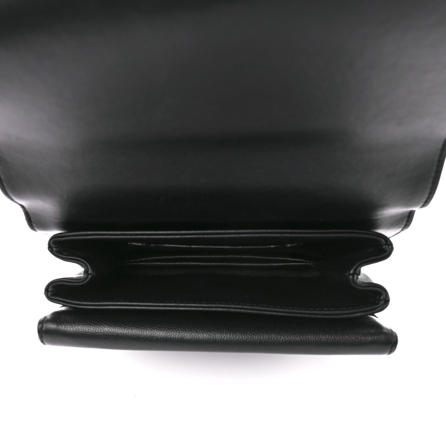 Chanel Caviar Quilted Mini Top Handle Flap Black 5 of 12