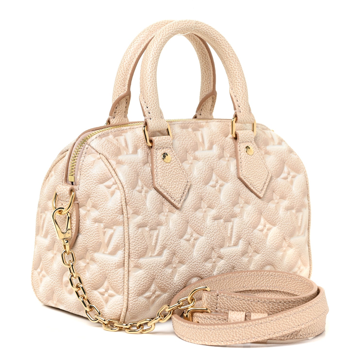 Louis Vuitton Empreinte Monogram Summer Stardust Speedy Bandouliere 20 Beige Clair 3 of 10