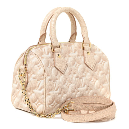 Louis Vuitton Empreinte Monogram Summer Stardust Speedy Bandouliere 20 Beige Clair 3 of 10