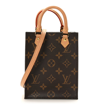 Louis Vuitton Monogram Petit Sac Plat 1 of 8