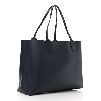 Gucci GG Supreme Monogram Blooms Medium Reversible Tote Beige Blue Navy 10 of 17