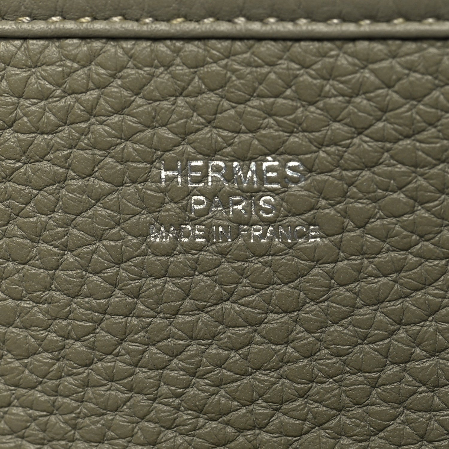 Hermes Taurillon Clemence Evelyne III GM Sauge 6 of 9