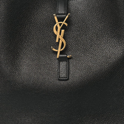 Saint Laurent Smooth Calfskin Small Le 5 A 7 Soft Hobo Black 7 of 9