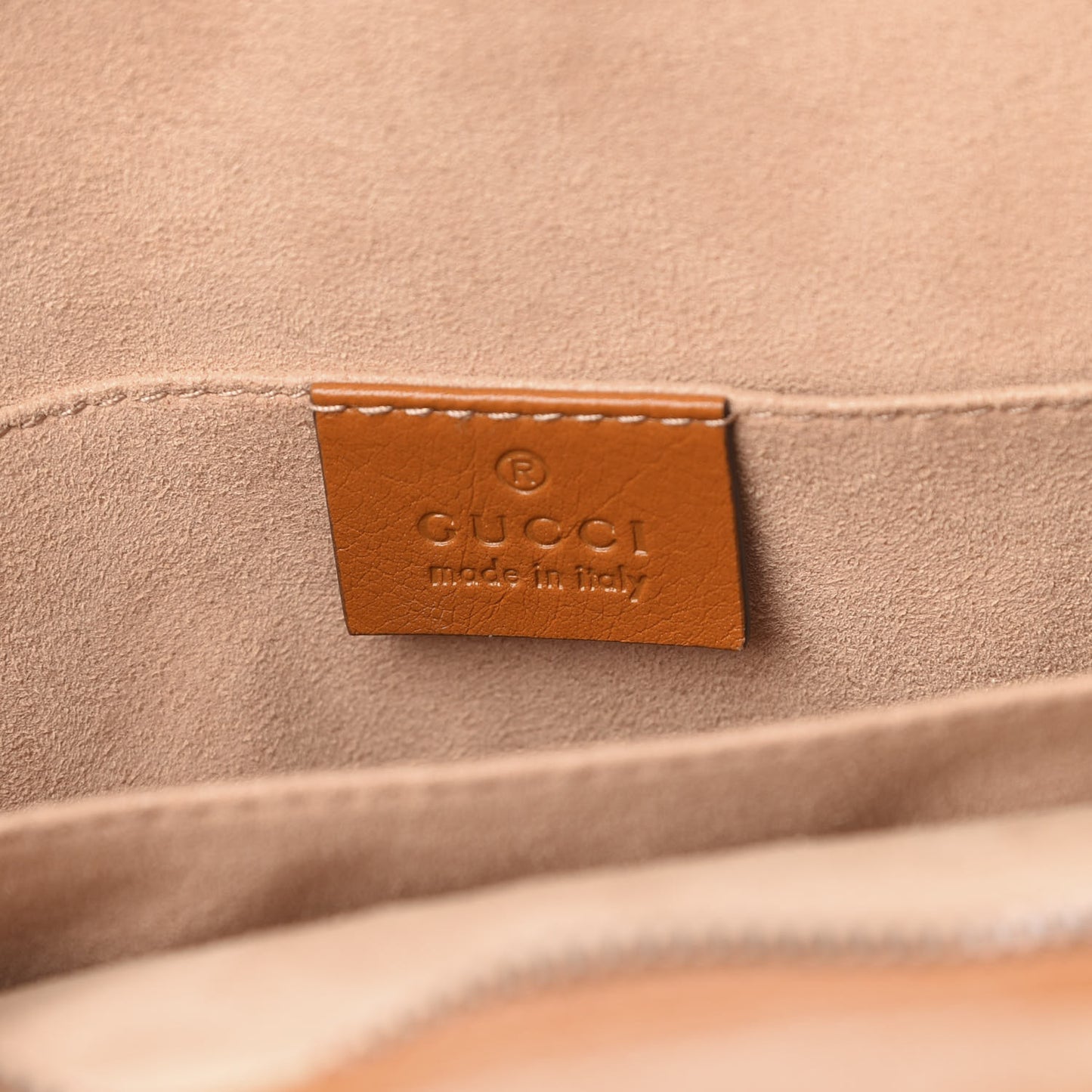 Calfskin Small Re(Belle) Crossbody Bag Brown