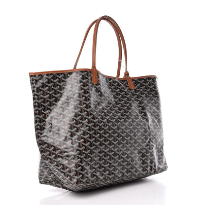 Goyard Goyardine Saint Louis GM Black Gold 4 of 13