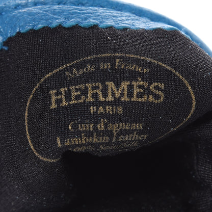 Hermes Lambskin Clous de Selle Gloves 7.5 4 of 4