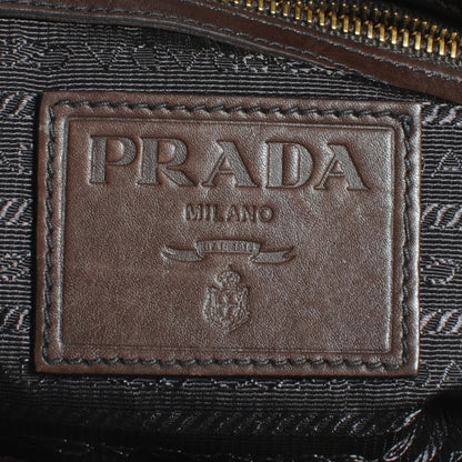 Prada Vitello Soft Shopping Tote Caffe 6 of 7