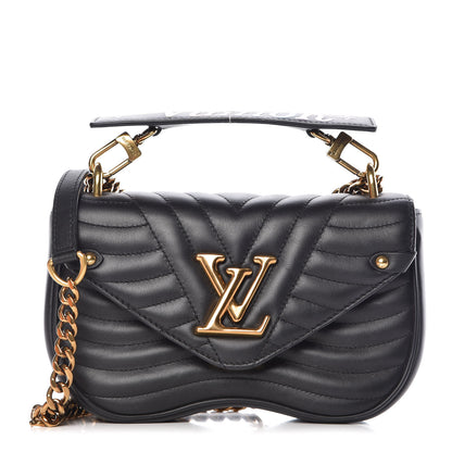 Louis Vuitton Calfskin New Wave Chain PM Black 1 of 13
