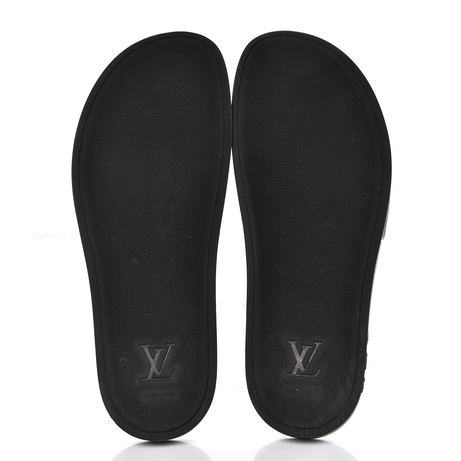Louis Vuitton Rubber Monogram Mens Waterfront Mules 10 Macassar 5 of 12