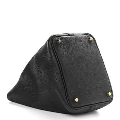 Hermes Taurillon Clemence Picotin Lock 18 PM Black 4 of 14