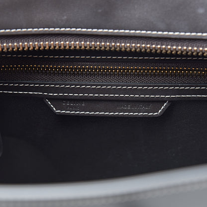 Celine Smooth Calfskin Micro Tri-Color Luggage Chestnut 6 of 13