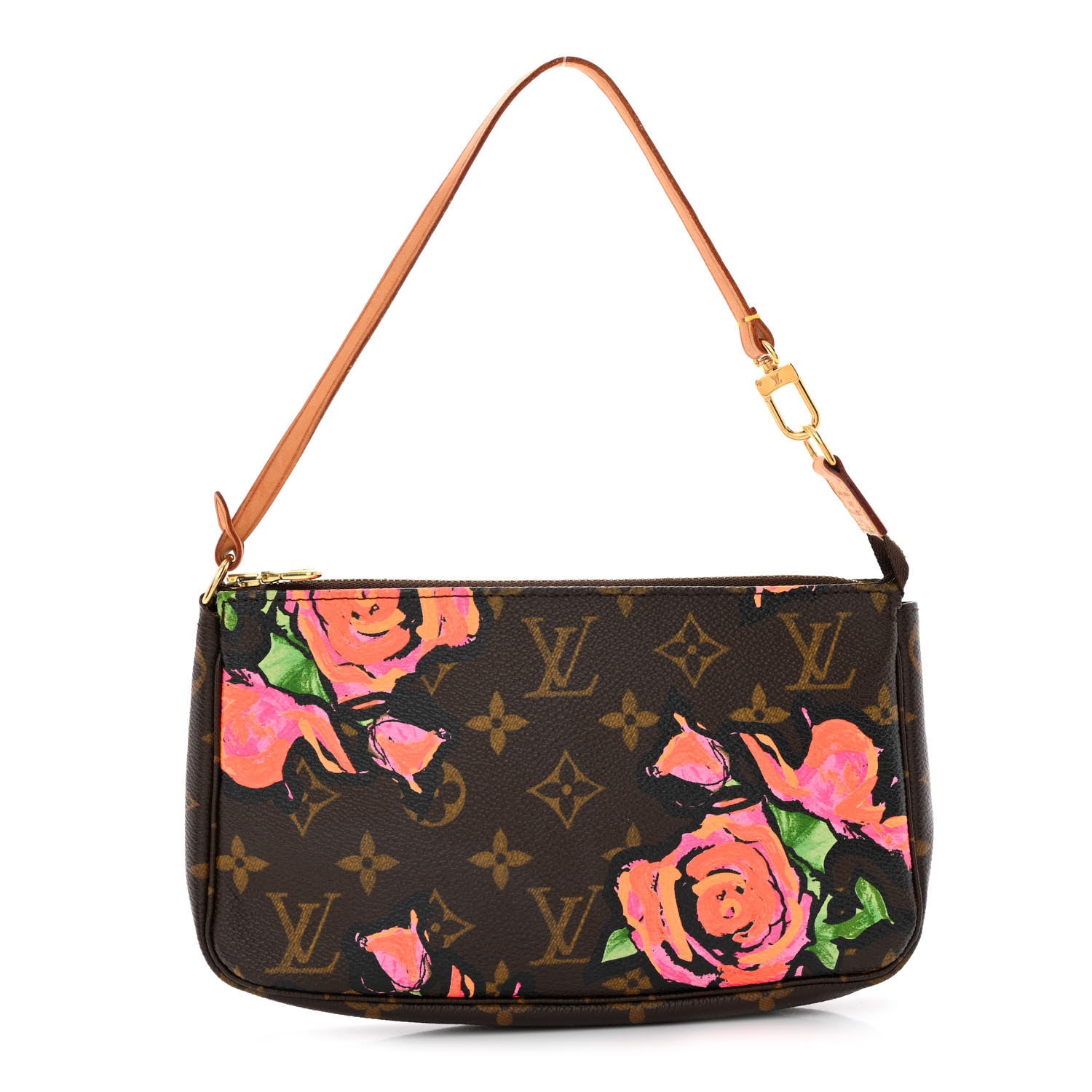 Louis Vuitton Monogram Roses Pochette Accessories 1 of 10