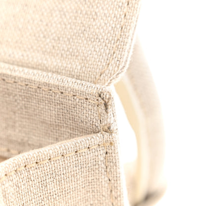 Jacquemus Linen Le Chiquito Noeud Light Greige 10 of 12