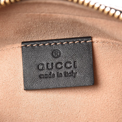 Gucci Suede Patent Web Mini Ophidia Shoulder Bag Black 8 of 10