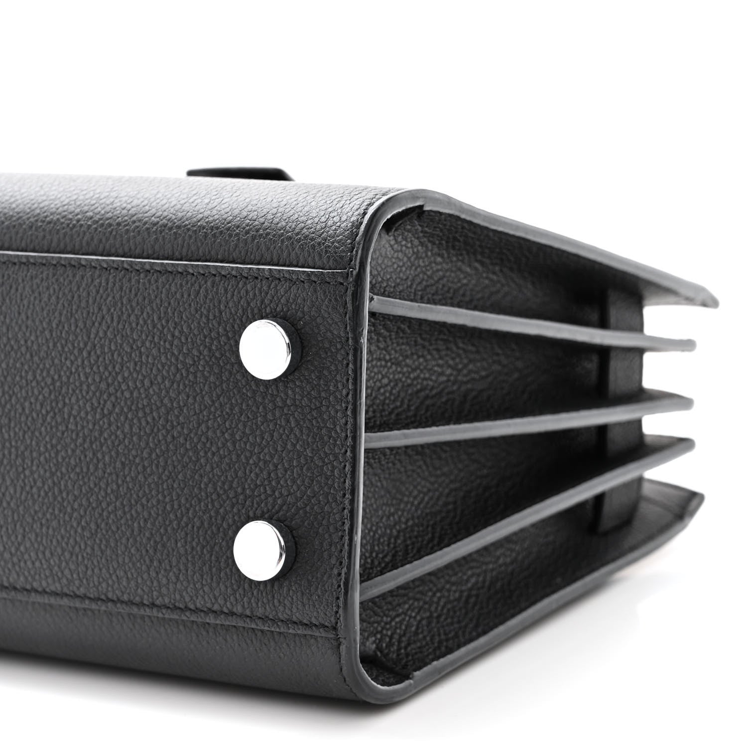 Saint Laurent Grain de Poudre Nano Sac De Jour Black 10 of 12