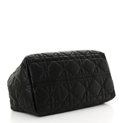 Christian Dior Calfskin Macrocannage Large Toujours  Black 5 of 15