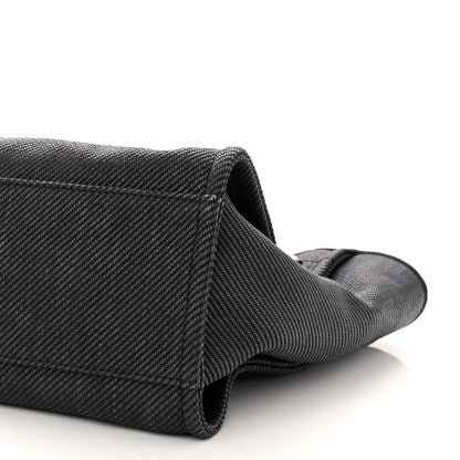 Chanel Canvas Medium Deauville Tote Black 10 of 10