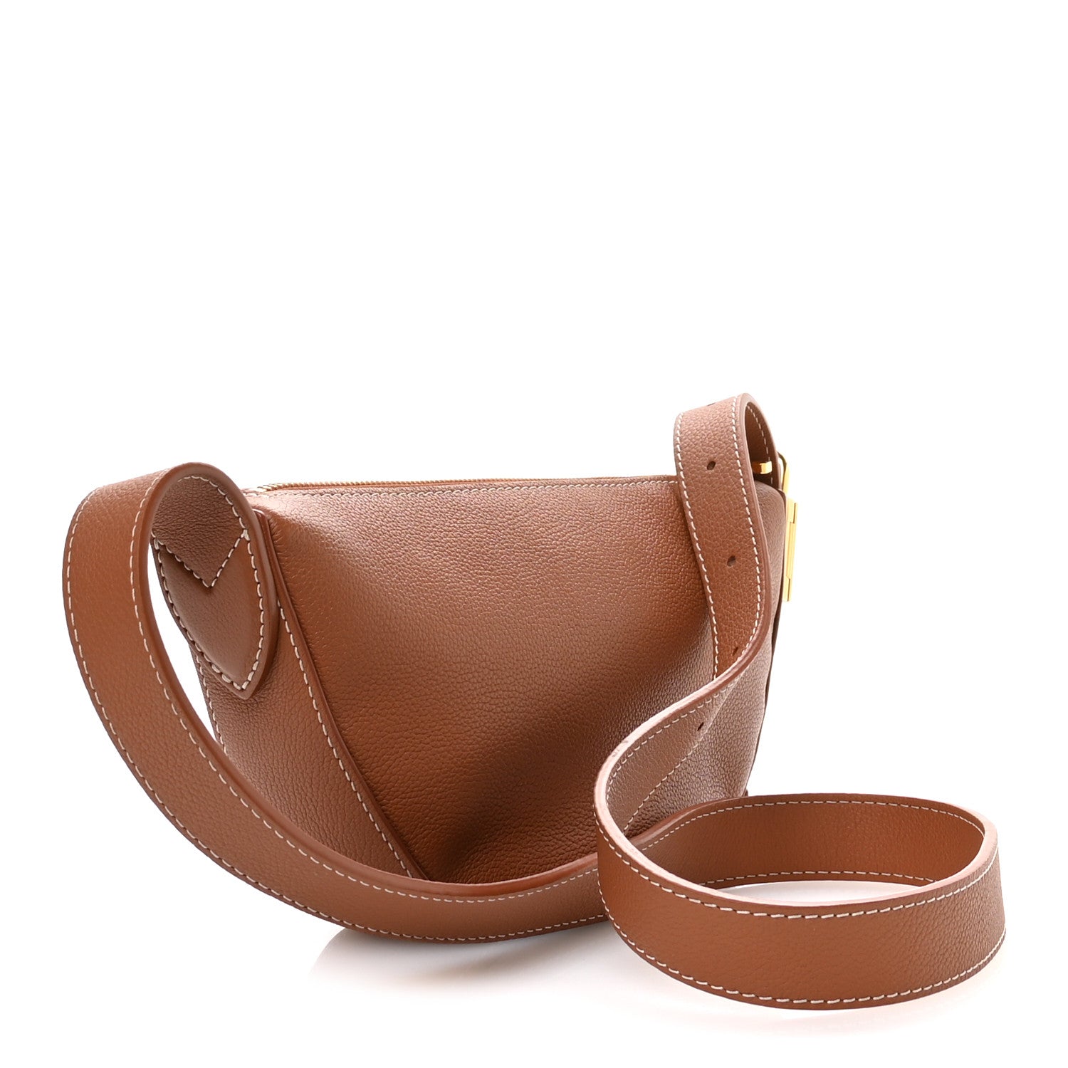 Louis Vuitton Smooth Calfskin Low Key Bumbag Cognac 3 of 10