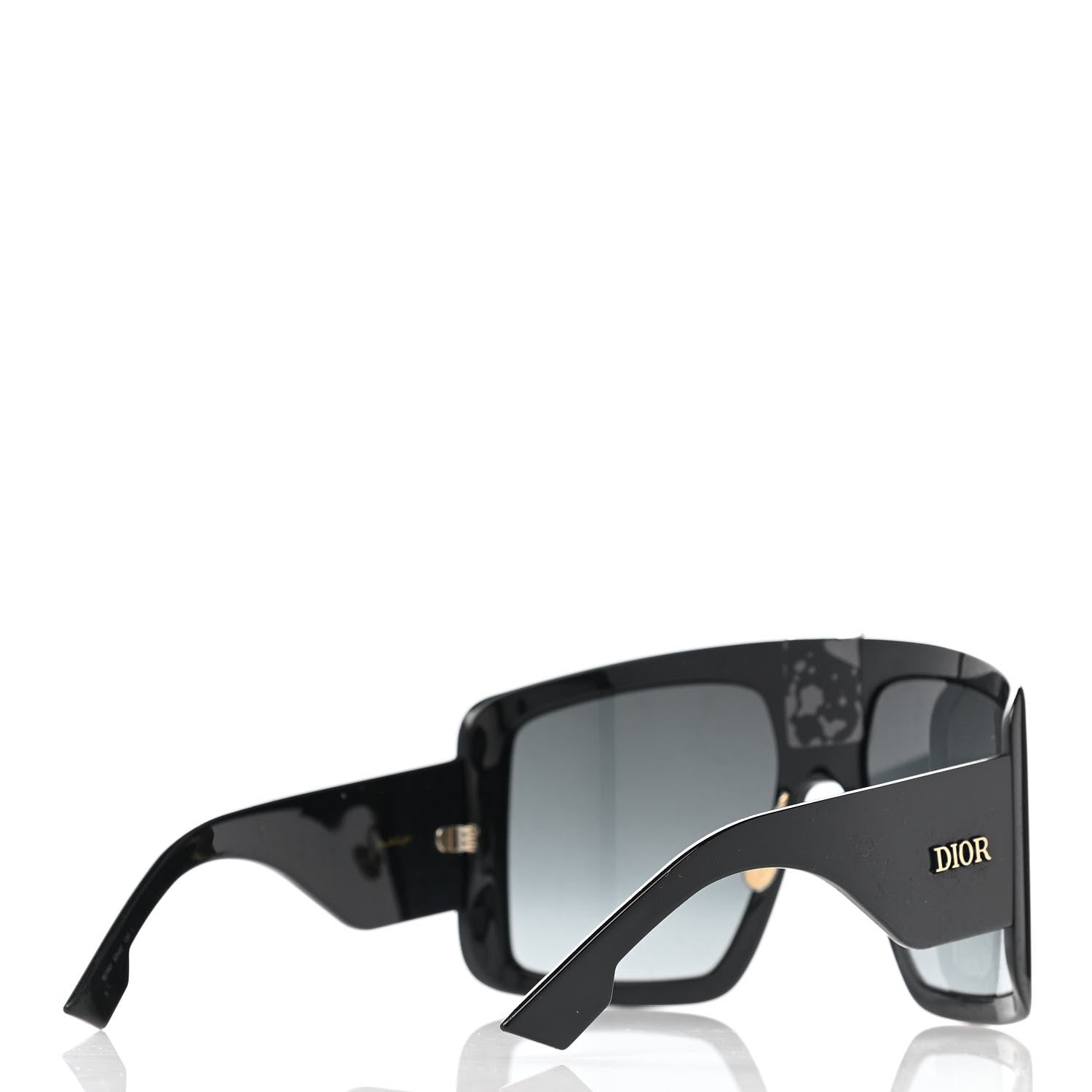 Christian Dior Acetate DiorSo Light 1 Shield Sunglasses Black 4 of 7