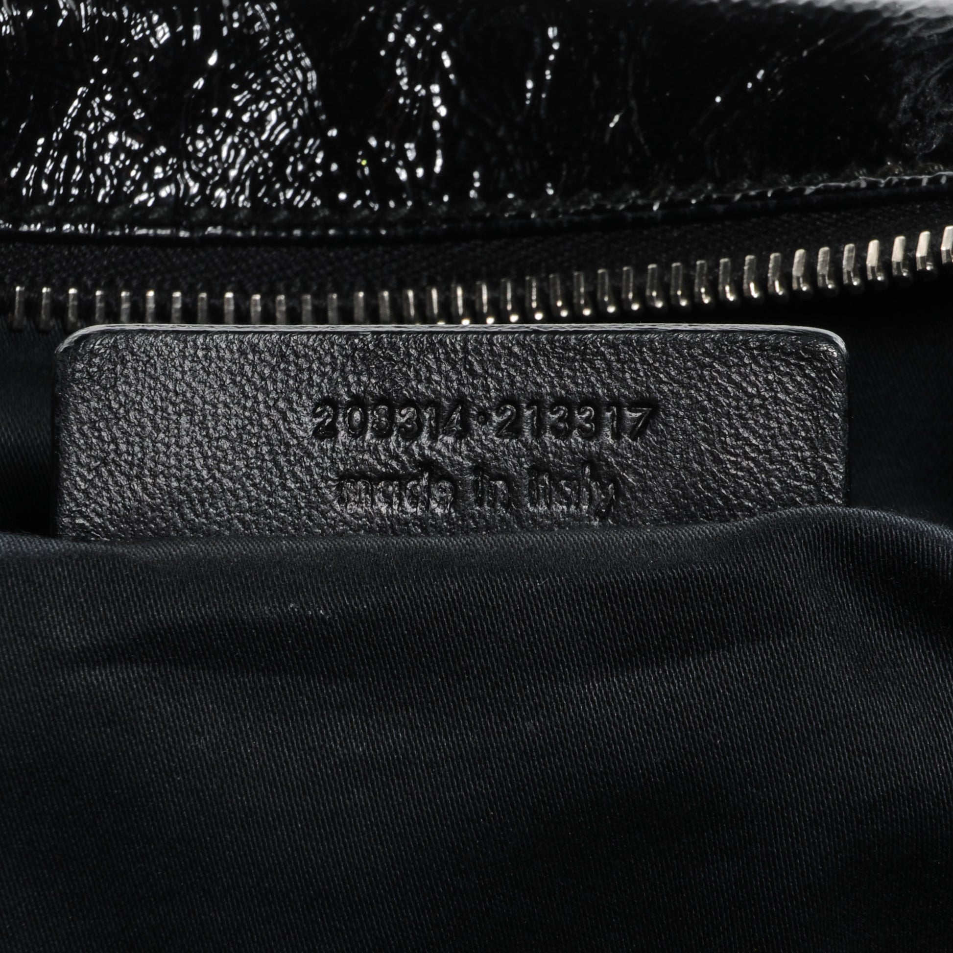 Saint Laurent Patent Easy Sac Black 7 of 9