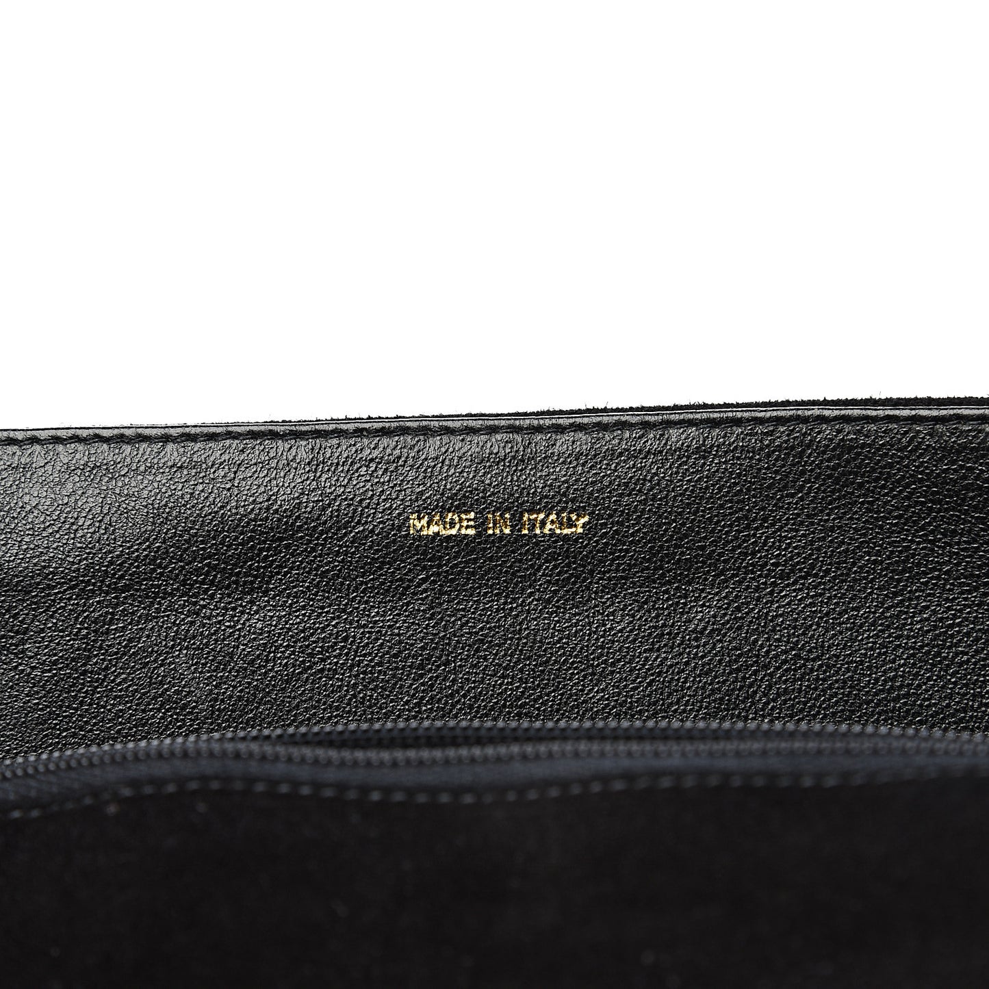 Suede Quilted Small Flap Bag Black