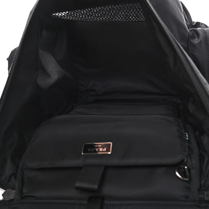 Prada Re-Nylon Saffiano Pet Carrier Backpack Black 4 of 11