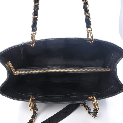 Chanel Caviar Quilted Grand Shopping Tote GST Black 5 of 7