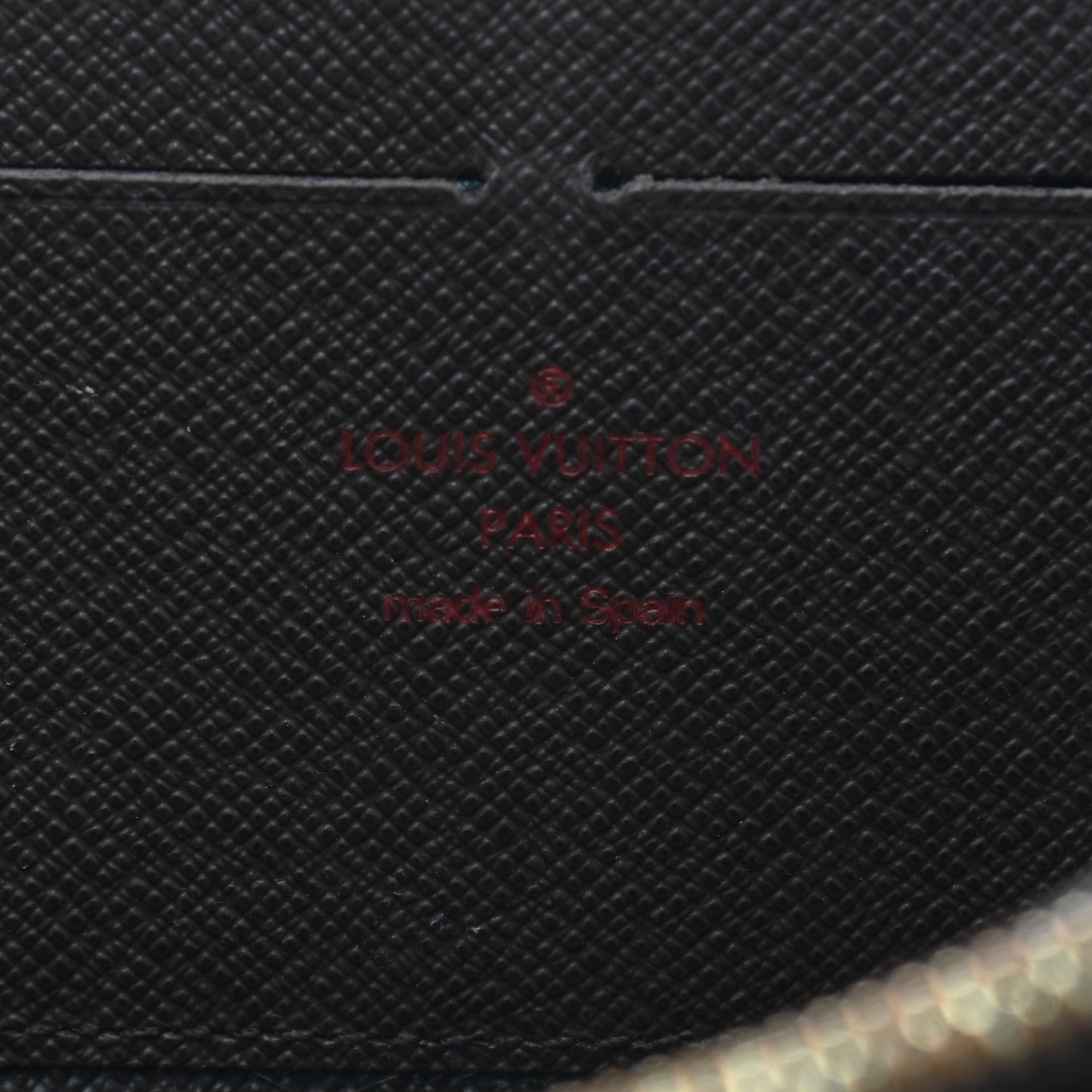 Damier Ebene Zippy Wallet