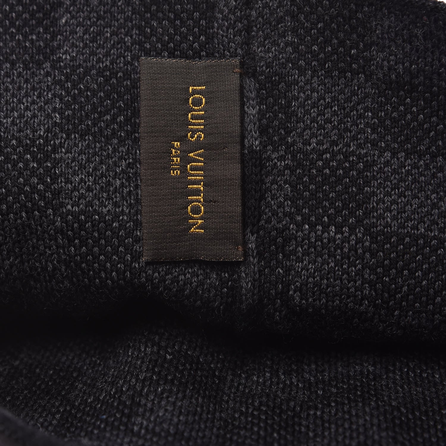 Louis Vuitton Wool Petit Damier Hat NM Graphite 3 of 4