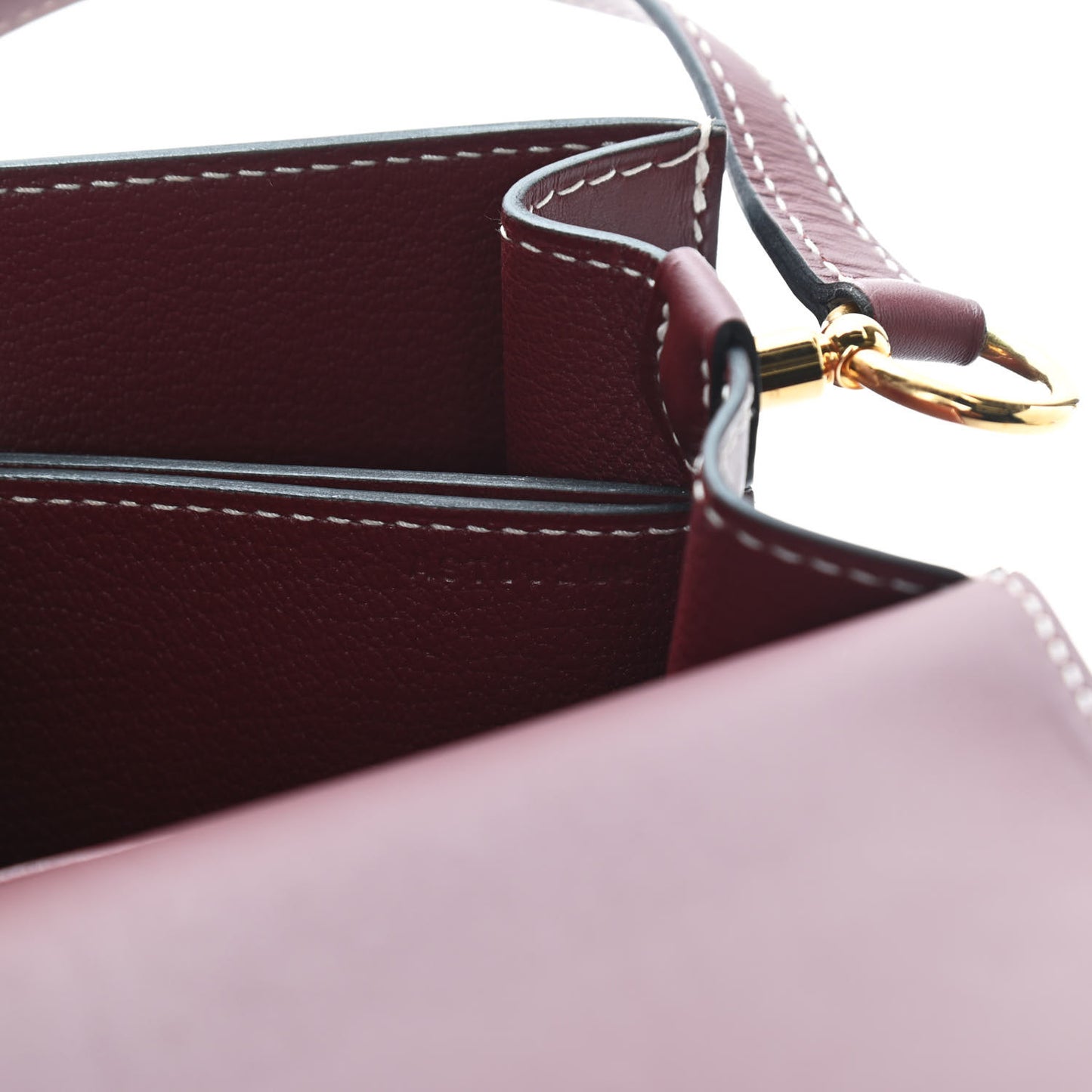 Veau Sombrero Sac Roulis 23 Rouge H