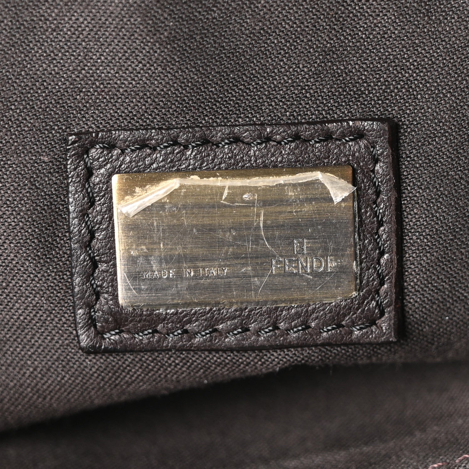 Fendi Patent B Bag Osso Marrone 6 of 9