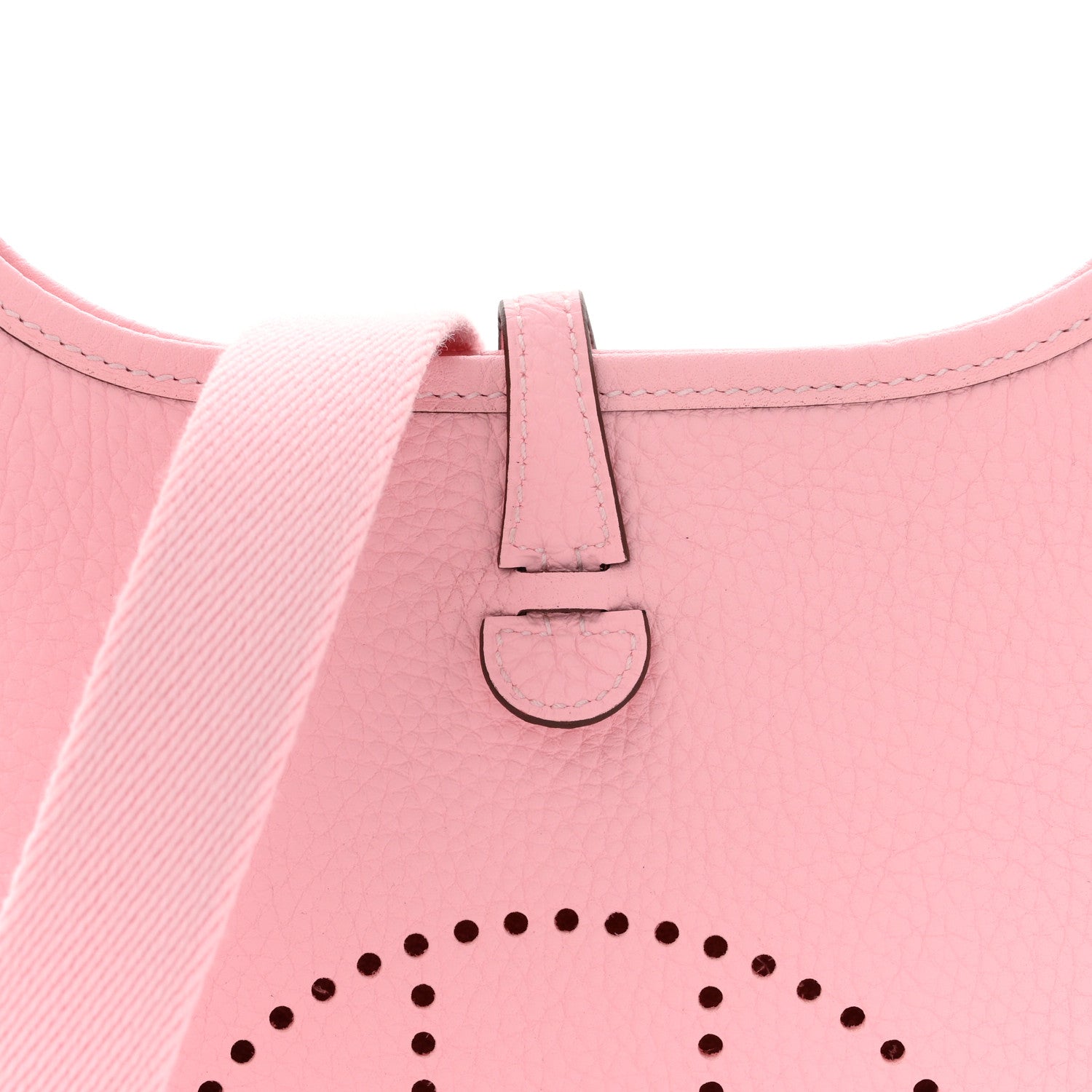 Hermes Taurillon Clemence Evelyne TPM Rose Sakura 8 of 11