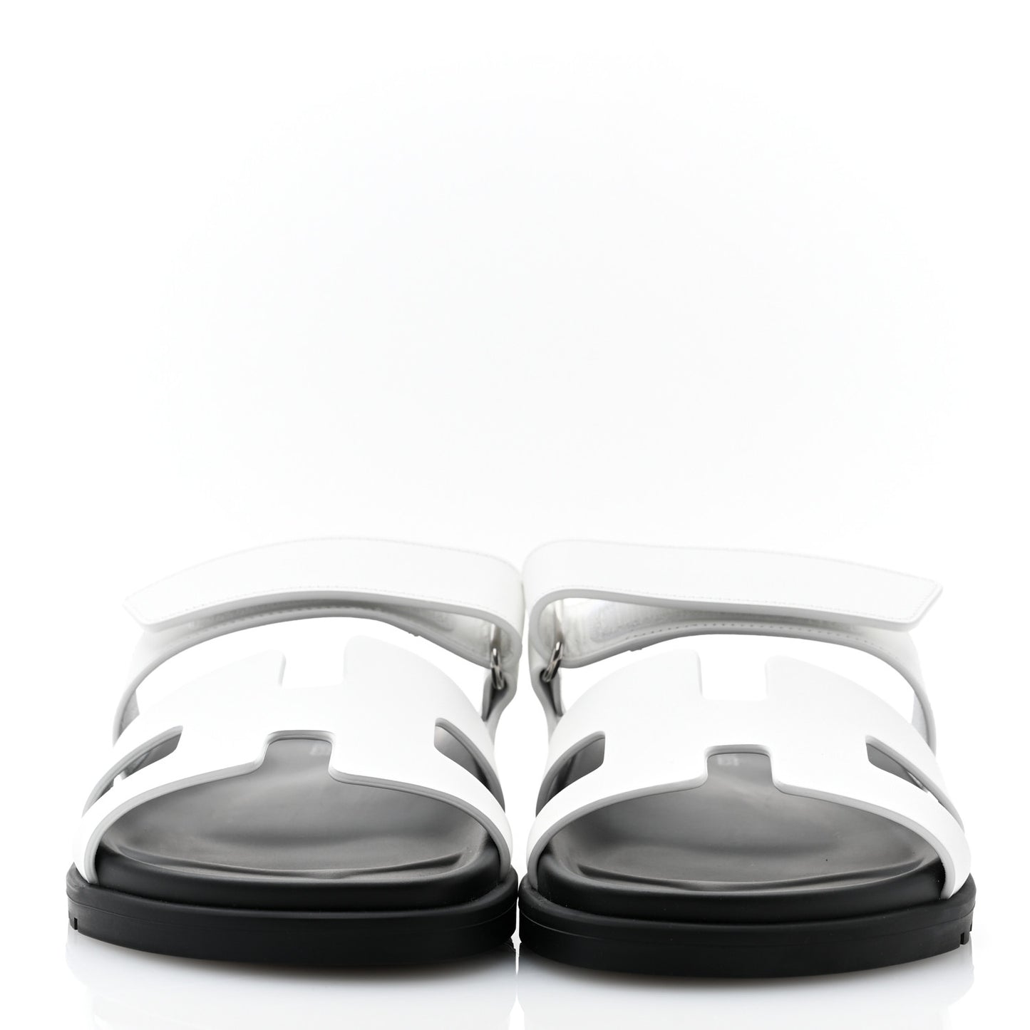 Calfskin Womens Chypre Sandals 37 White
