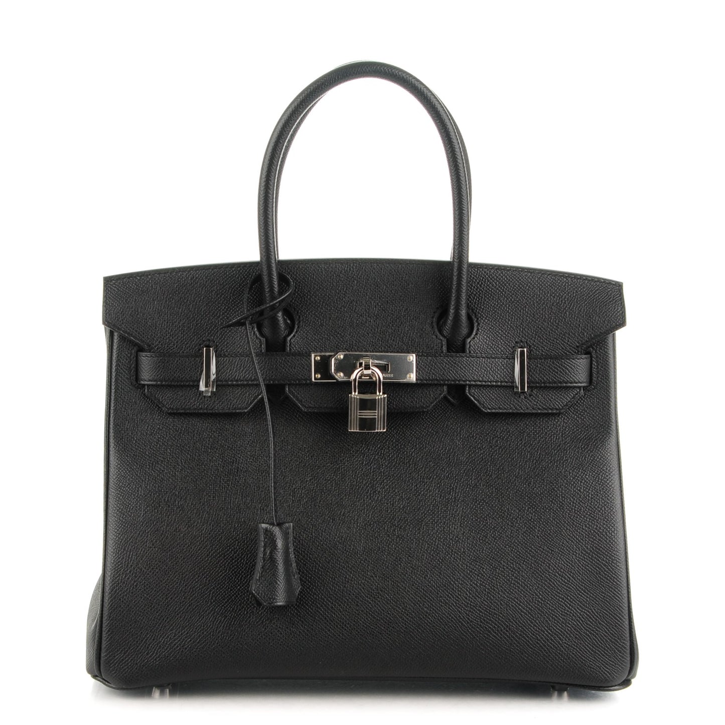 Epsom Birkin 30 Black