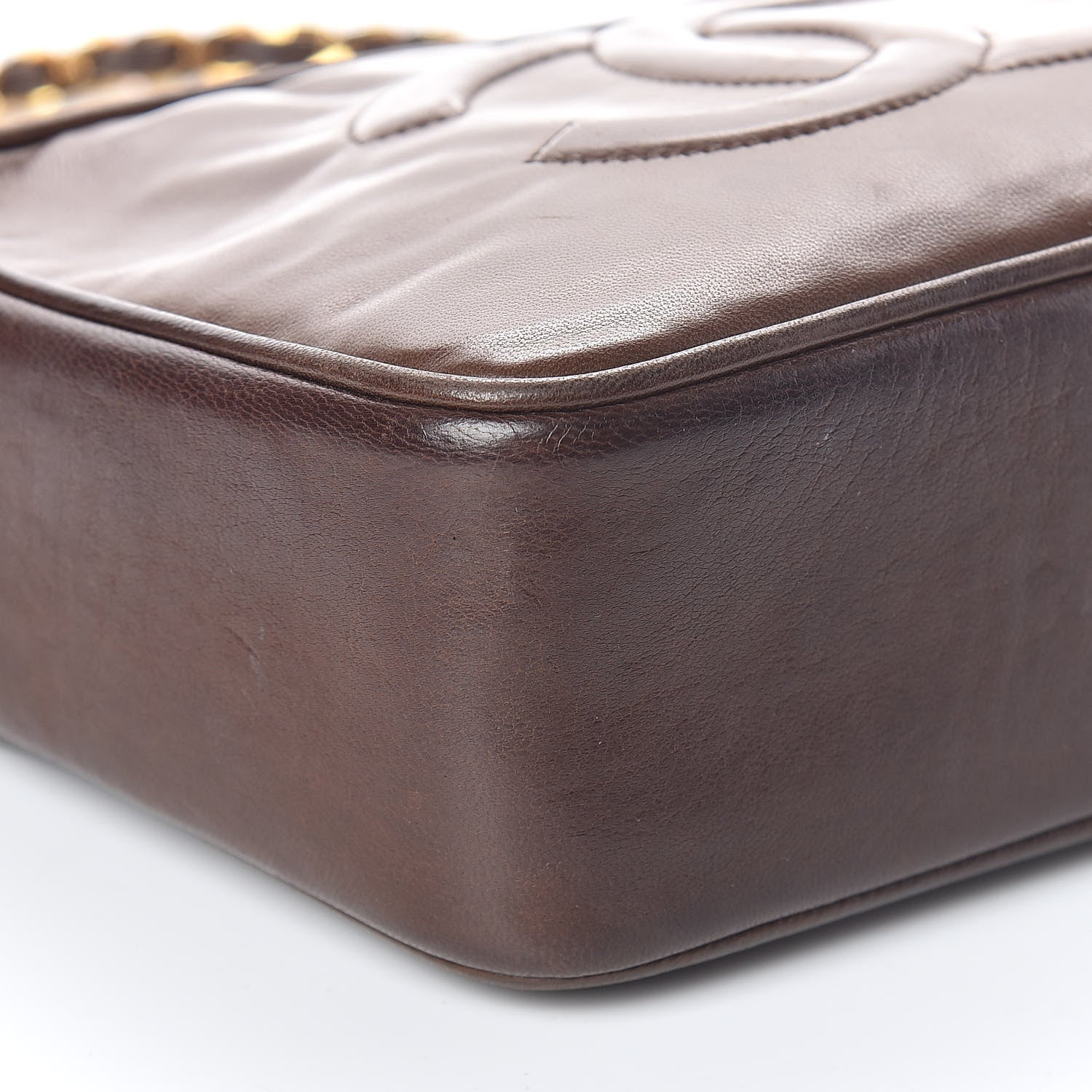 Chanel Lambskin Tassel Camera Case Brown 9 of 10