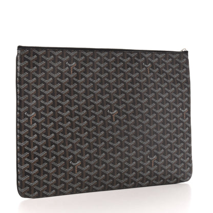 Goyard Goyardine Senat Pochette GM Black 3 of 9