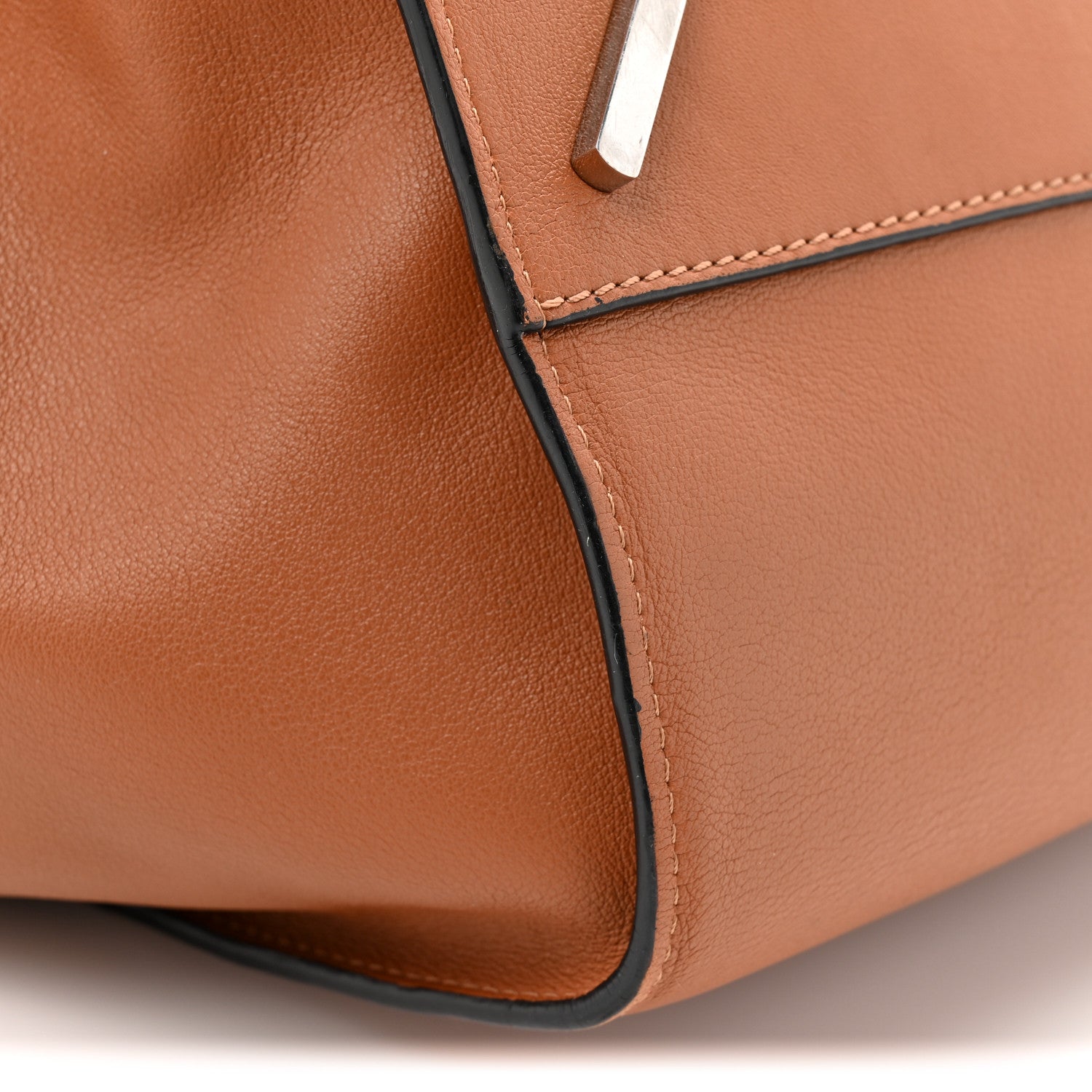 Loewe Grained Calfskin Medium Hammock Shoulder Bag Tan 11 of 13