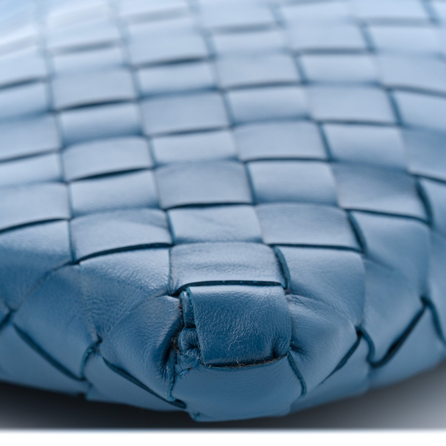 Bottega Veneta Calfskin Intrecciato Small Hop Deep Pacific 8 of 10