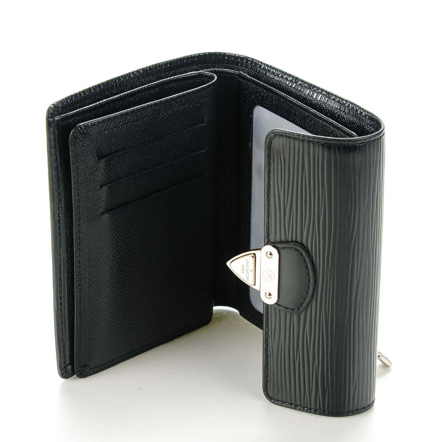 Louis Vuitton Epi Koala Wallet Black 5 of 7