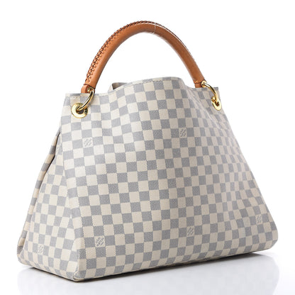 Louis Vuitton Damier Azur Artsy MM 3 of 32