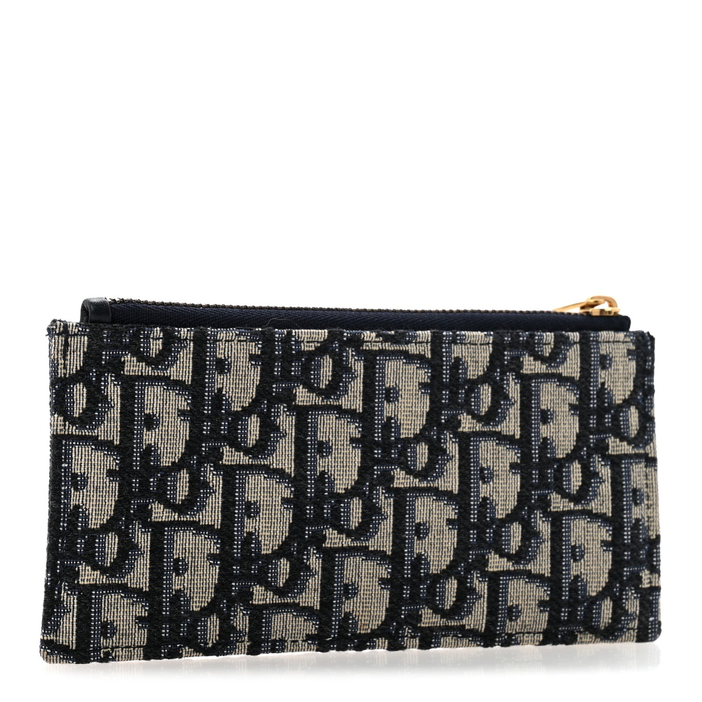 Oblique Dior Pouch Navy Blue