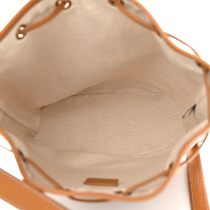 Gucci X DISNEY Mini Vintage GG Supreme Monogram Bucket Bag Beige Vintage Sun Oil 5 of 11