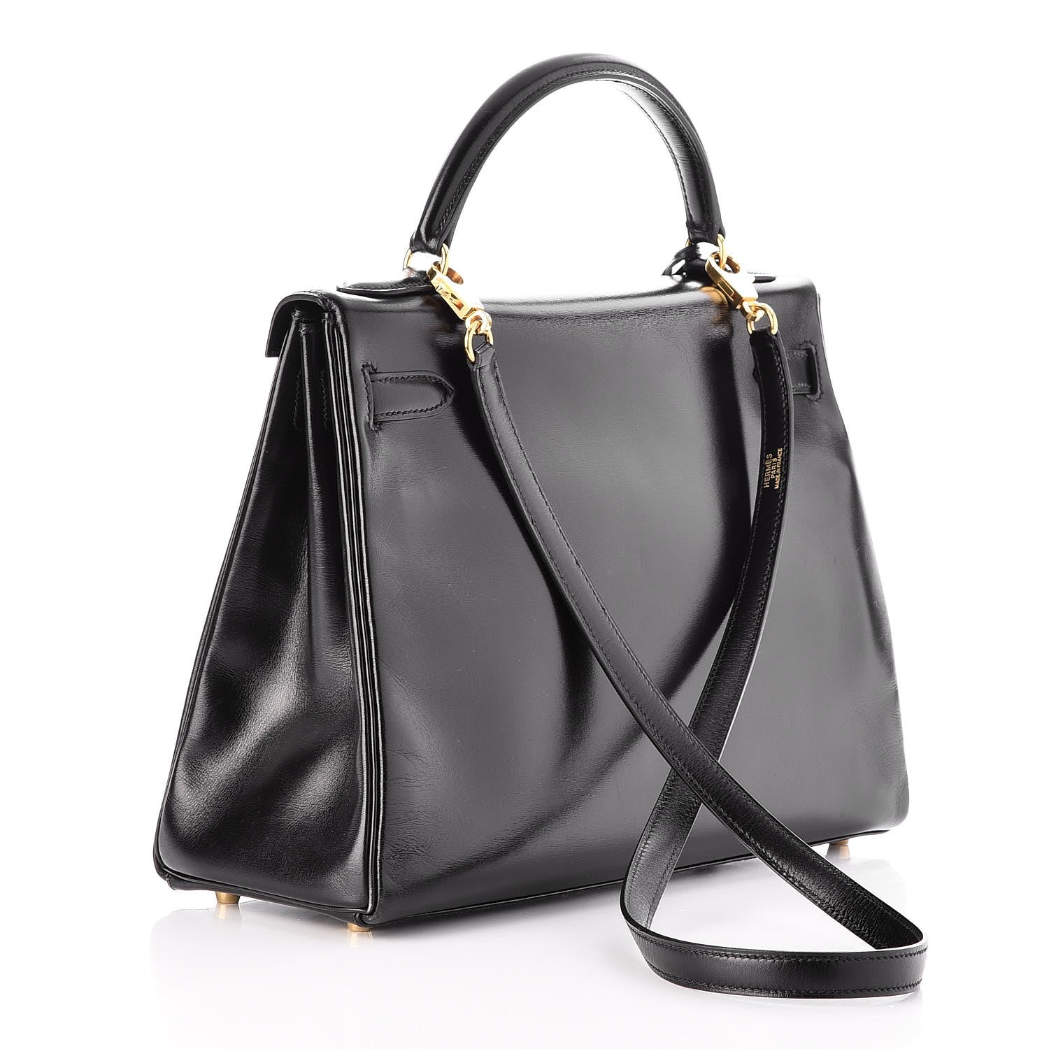 Hermes Box Kelly Retourne 32 Black 4 of 35