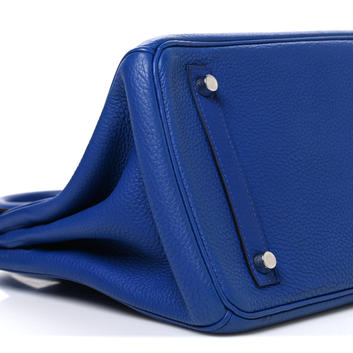 Hermes Togo Birkin 30 Bleu Electrique 9 of 10