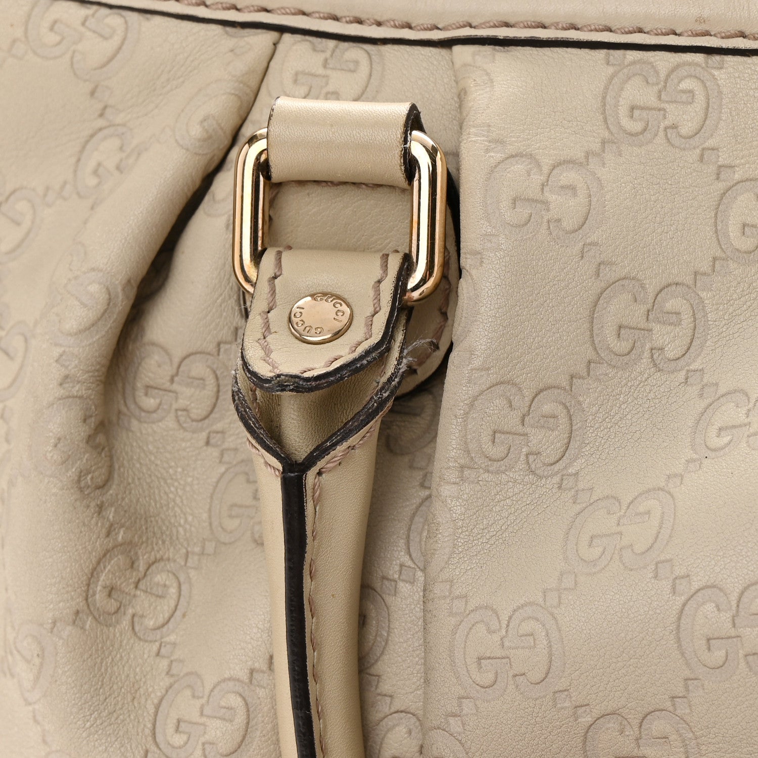 Gucci Guccissima Medium Sukey Top Handle Bag White 23 of 26